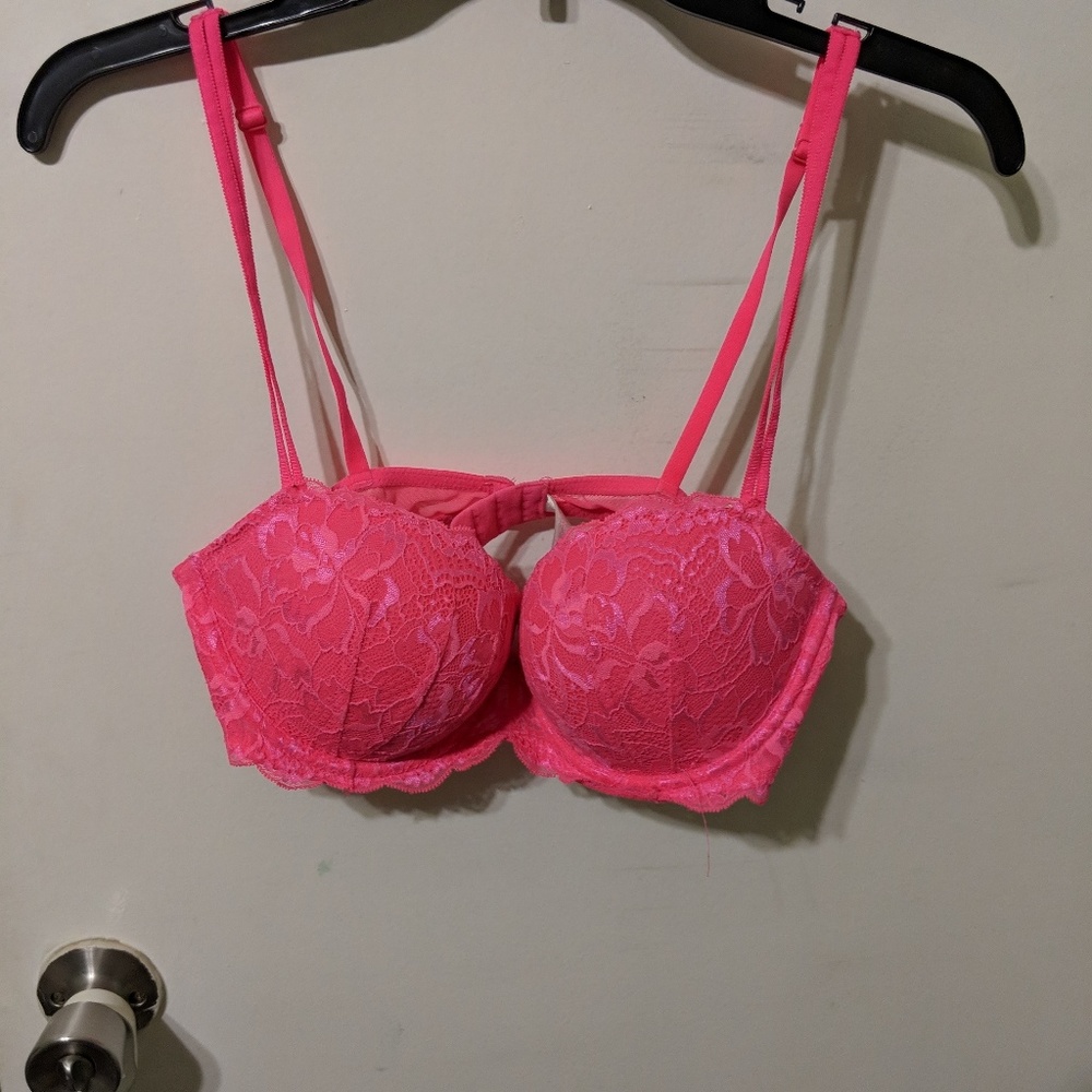 Padded push up bra